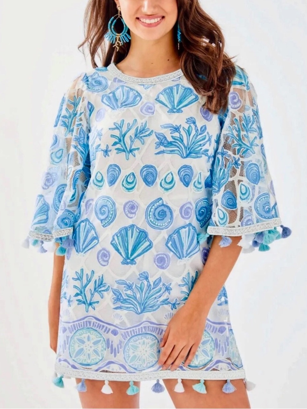 Lilly Pulitzer NWOT Jackelin Romper Bali Blue SEA TO SEA Size 6